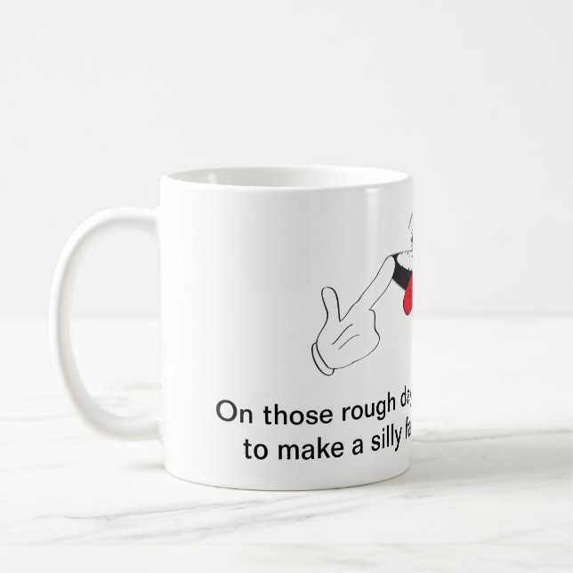 Mug de bureau nouveauté. (Gauche)