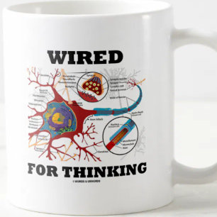 Mug De câble pour penser (synapse de neurone)