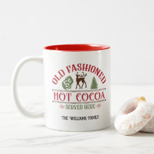 Mug de cacao chaud Festif personnalisé
