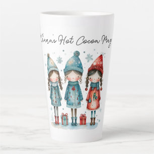 Mug de cacao chaud personnalisé avec des enfants e