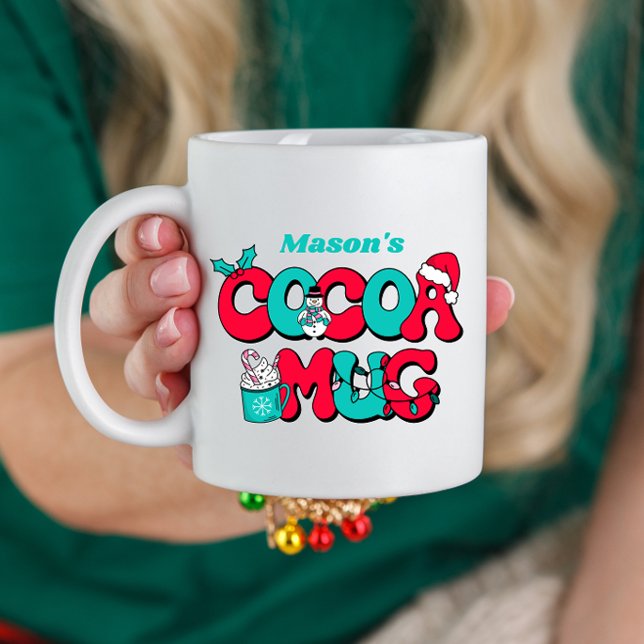 Mug de cacao chaud pour enfants (Créateur téléchargé)