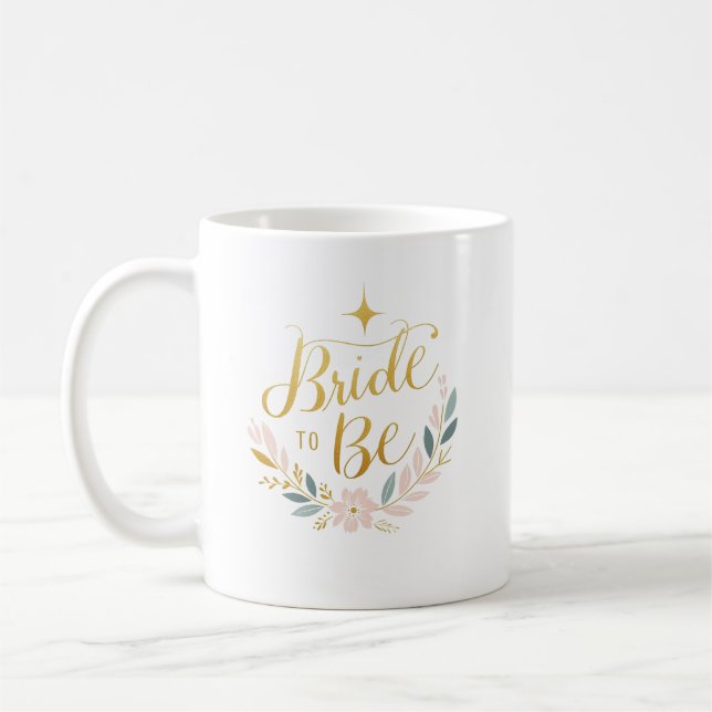 Mug de Cadeau pour Future Mariée, Cadeau Parfait p (Gauche)
