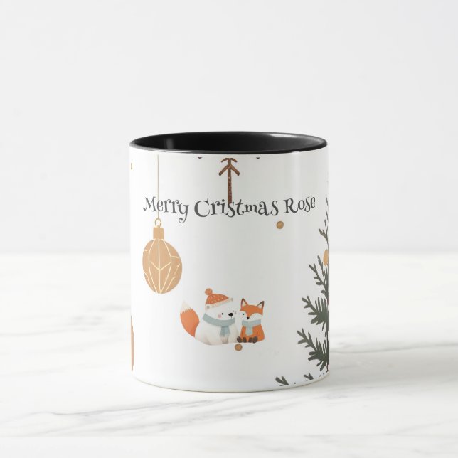 Mug de café 11oz personnalisable - Cadeau personna (Centre)