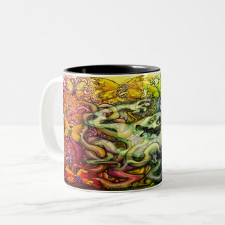 Mug de café à deux tons magique
