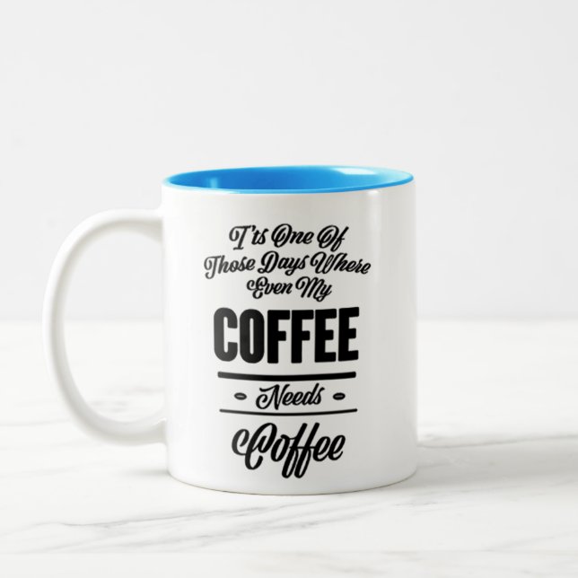 Mug de café amusant (Gauche)