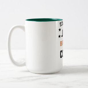 Mug de café amusant 15 oz, Coupe de café vert, mug