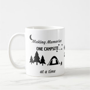 Mug de café amusant, Camping personnalisé Mug de c