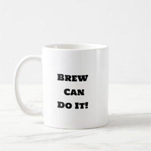 Mug de café amusant - Motivation de la brasse