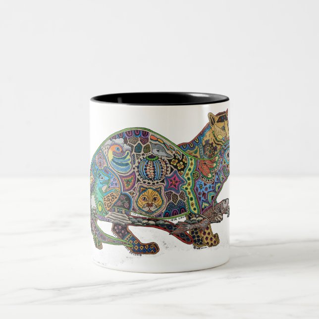 Mug de café animal - Mélange (Centre)