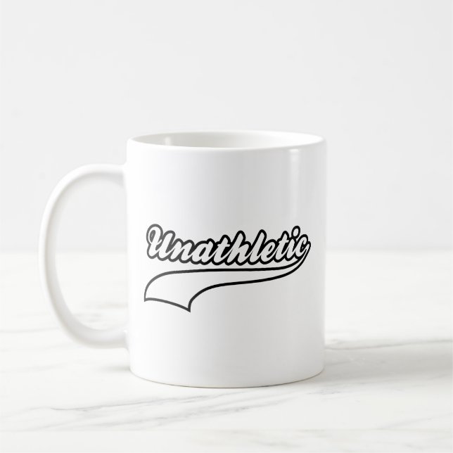 Mug de café anti-athlète (Gauche)