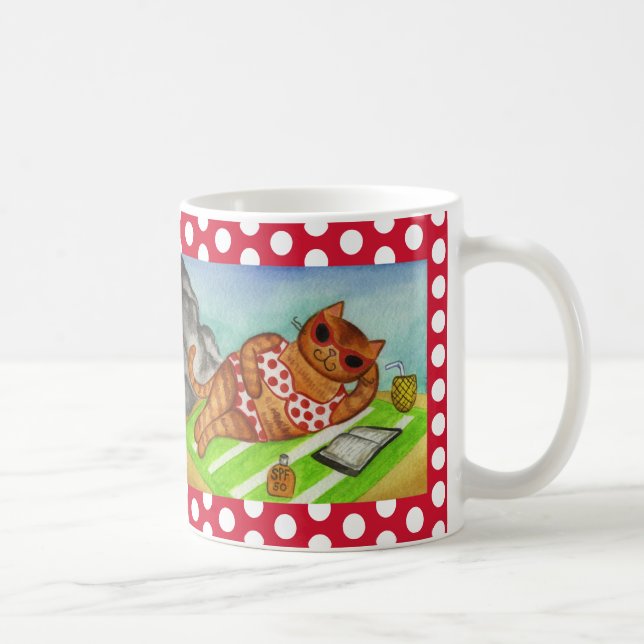 Mug de café au bikini (Droite)