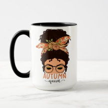 Mug de café automne Queen Automne
