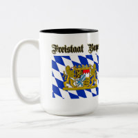 Mug de café avec armoiries bavaroises