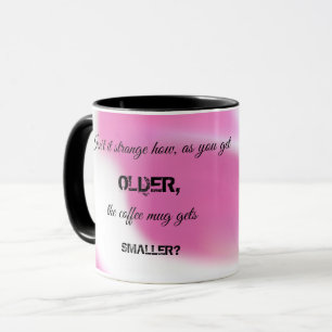 Mug de café avec message amusant