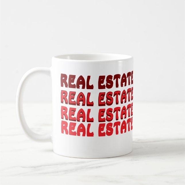 Mug de café Avocat immobilier (Gauche)