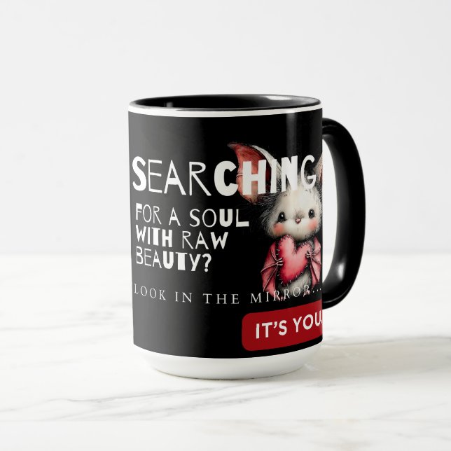 Mug de café Beauté (Devant droit)