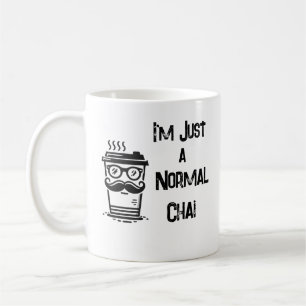 Mug de café blanc avec détails noirs