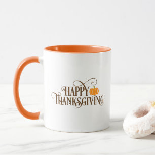 Mug de café Bonne Action de grâce