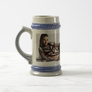 Mug de café brun noir