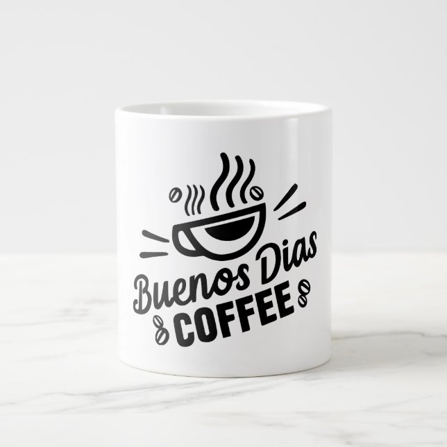 Mug de café Buenos Dias (Devant)