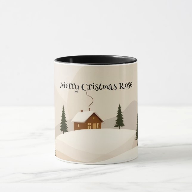 Mug de café - Cadeau personnalisé 11oz (Centre)