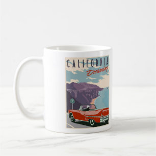 Mug de café California Dreaming - Taille 11oz
