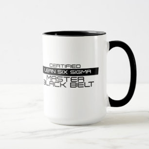 Mug de café Certifié Master Black Belt