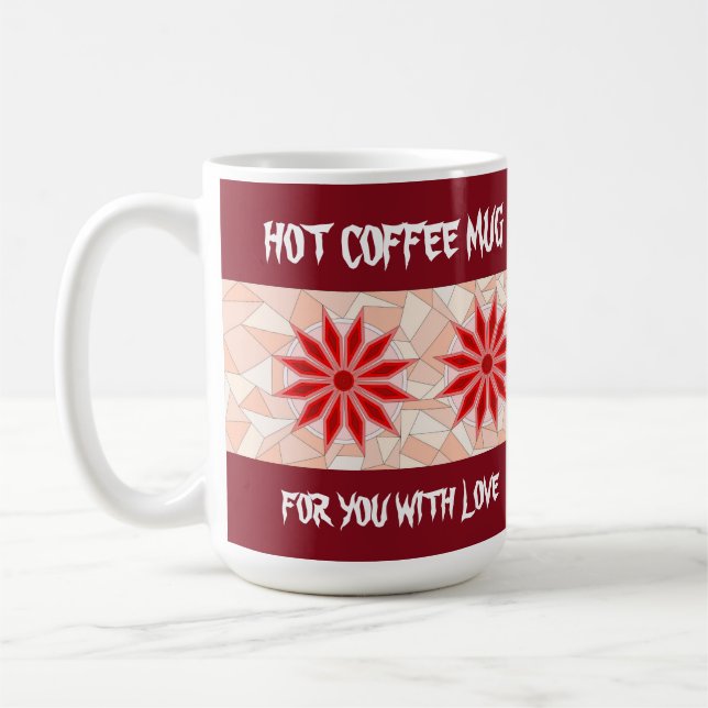 MUG DE CAFÉ CHAUD (Gauche)