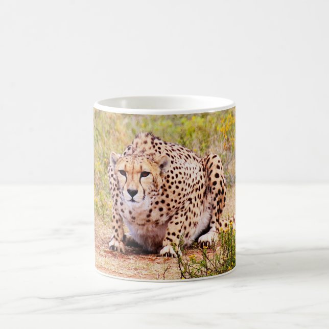 Mug de café cheetah du Zimbabwe (Centre)