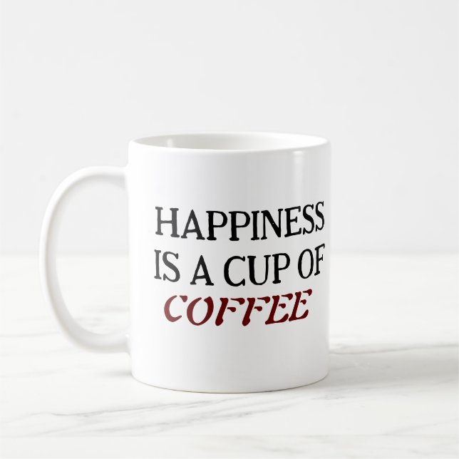Mug de café classique (Gauche)