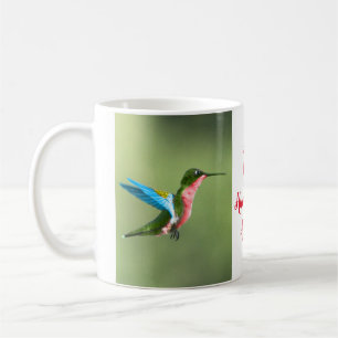 Mug de café colibri