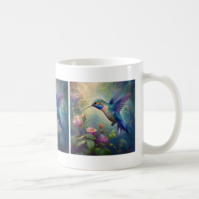 Mug de café colibri (Droite)