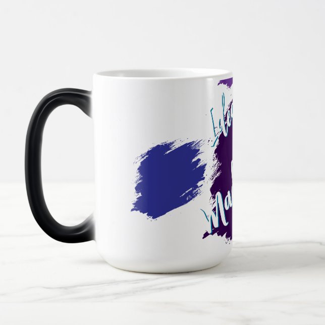 Mug de café coloré (Gauche)