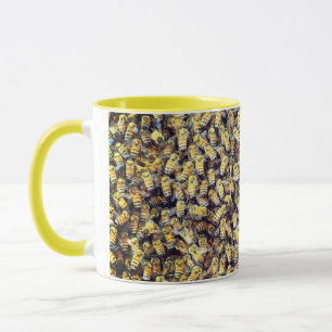 Mug de café d'abeille de miel