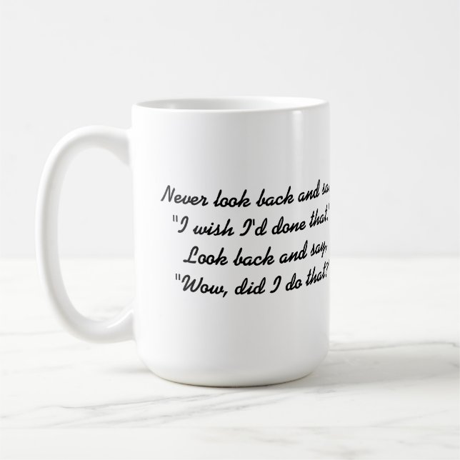 Mug de café de 15 oz (Gauche)