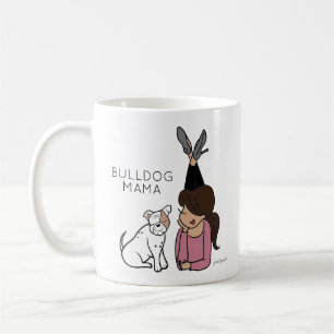 Mug de café de Bulldog personnalisé