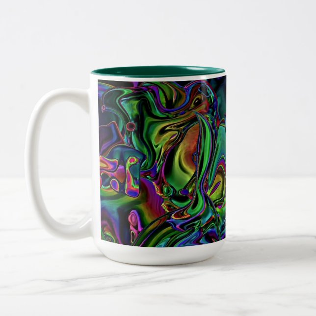 Mug de café de fonte de cerveau (Gauche)