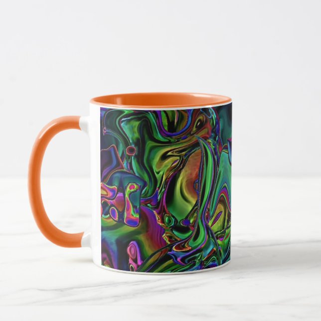 Mug de café de fonte de cerveau (Gauche)