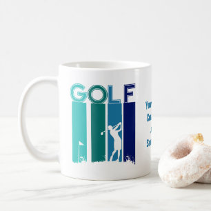 Mug de café de Golfer customisée
