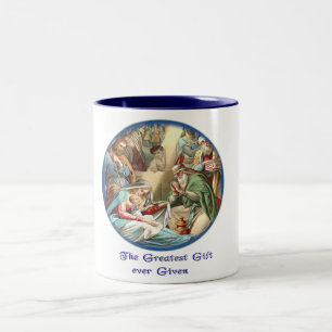 Mug de café de la Nativité Jésus