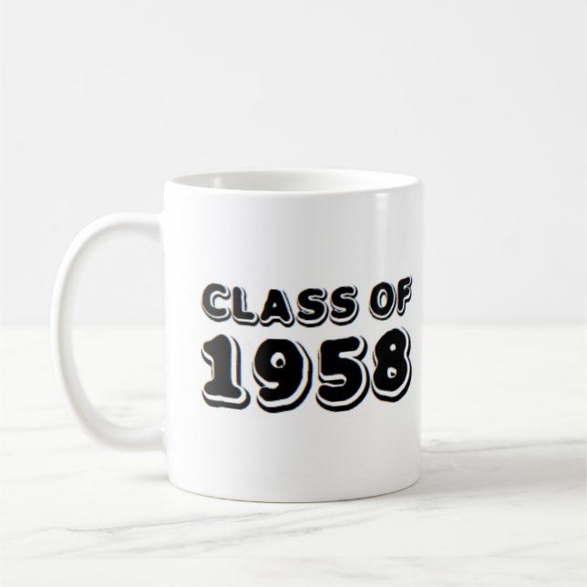 mug de café de la promotion 1958 (Gauche)