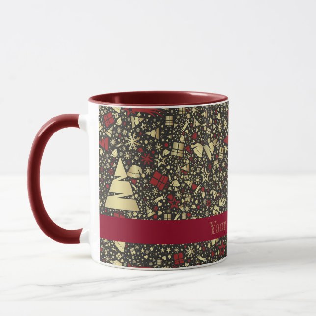 Mug de café de Noël (Gauche)