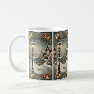 Mug de café de Noël Vintage