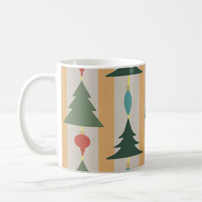 Mug de café de Noël Vintage (Gauche)