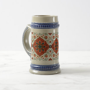 Mug de café de tapis turc antique persan