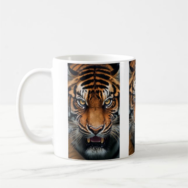 Mug de café de tigre torréfié (Gauche)