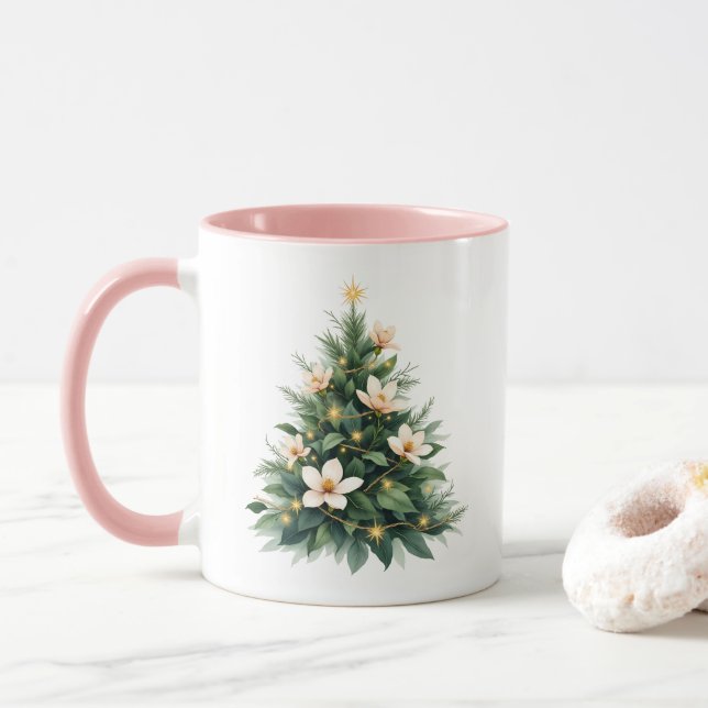 Mug de café de vacances (Avec donut)