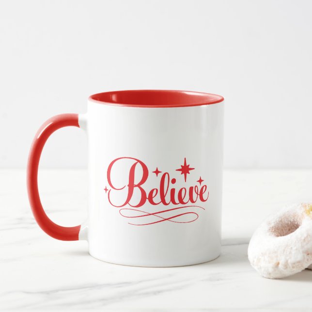 Mug de café de vacances (Avec donut)
