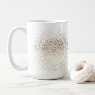 Mug de café de vacances de Noël flocon de neige en