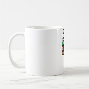 Mug de café de ver de livre pour étudiants